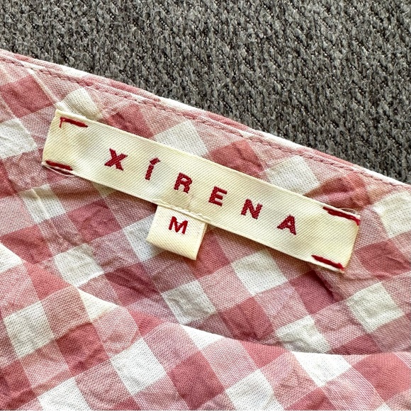 XiRENA Rose Gingham Tank Top Medium - Picture 3 of 5